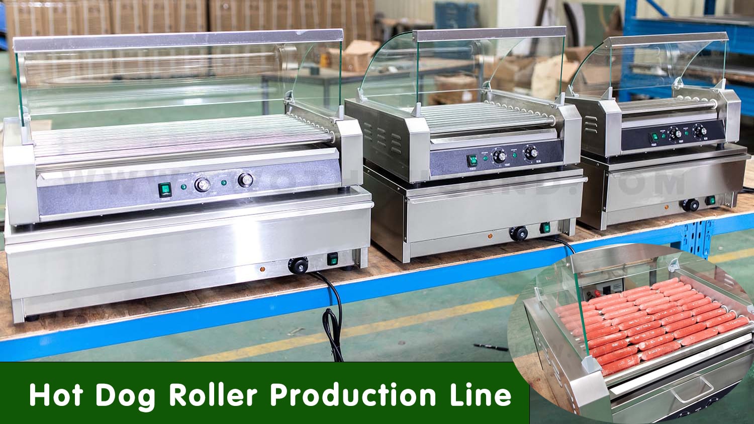 Hotdog Grill Production Line