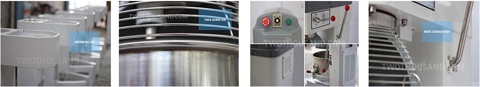 2. Accessories of M Series Planetary Mixers