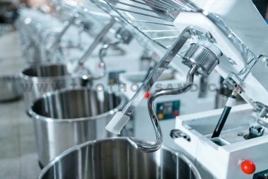 40 Liters Spiral Dough Mixer with Raising Head and Removable Bowl HS40T