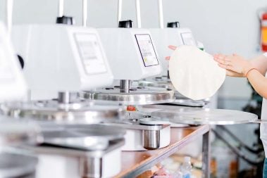 ME-P18M Commercial Pizza Dough Press Machine