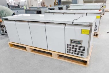 4 Door Best Under Counter Freezer TT-BC283C-1 views