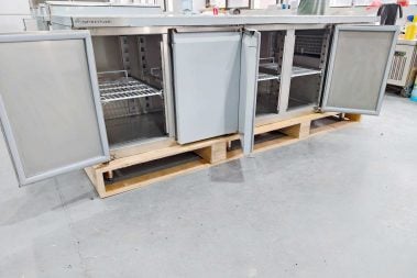 4 Door Best Under Counter Freezer TT-BC283C-1 views