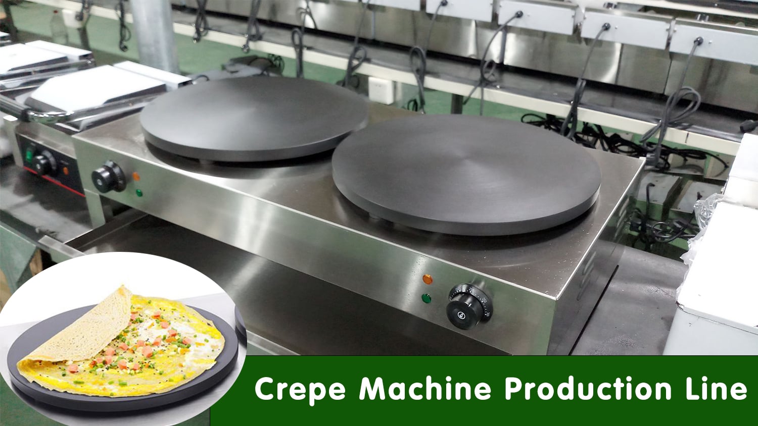 Crepe Machine Production Line Crepe Machine Production Line