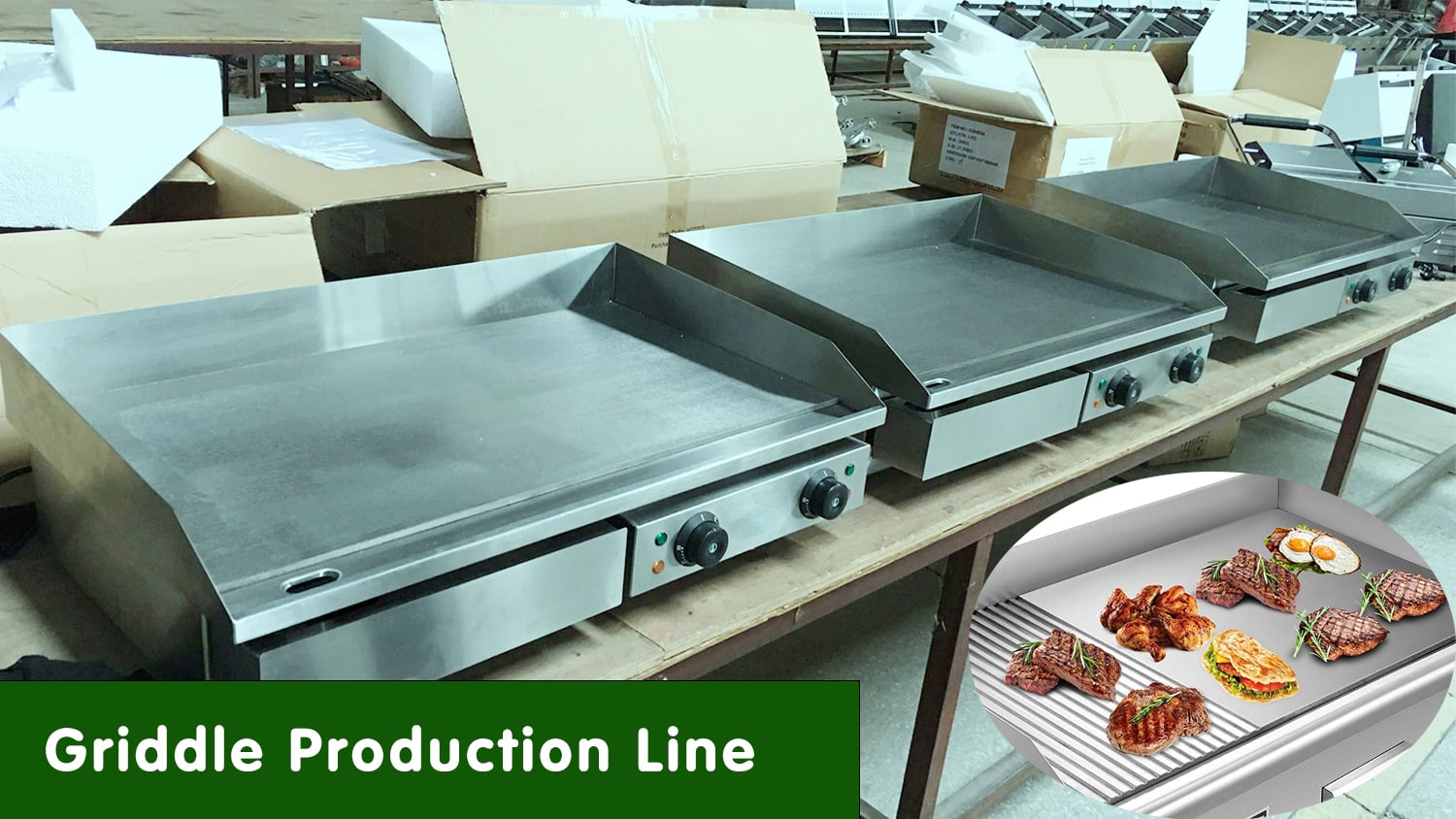 Griddle Production Line Griddle Production Line