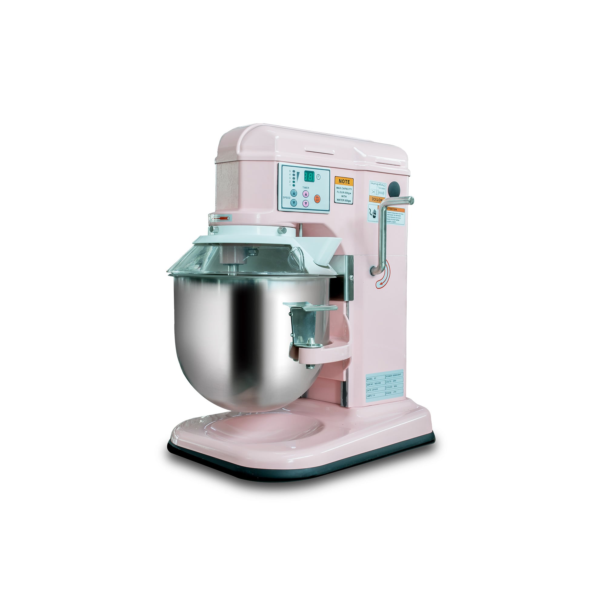 Batidora Digital B7 7L | Motor 650W Profesional - Imagen 3