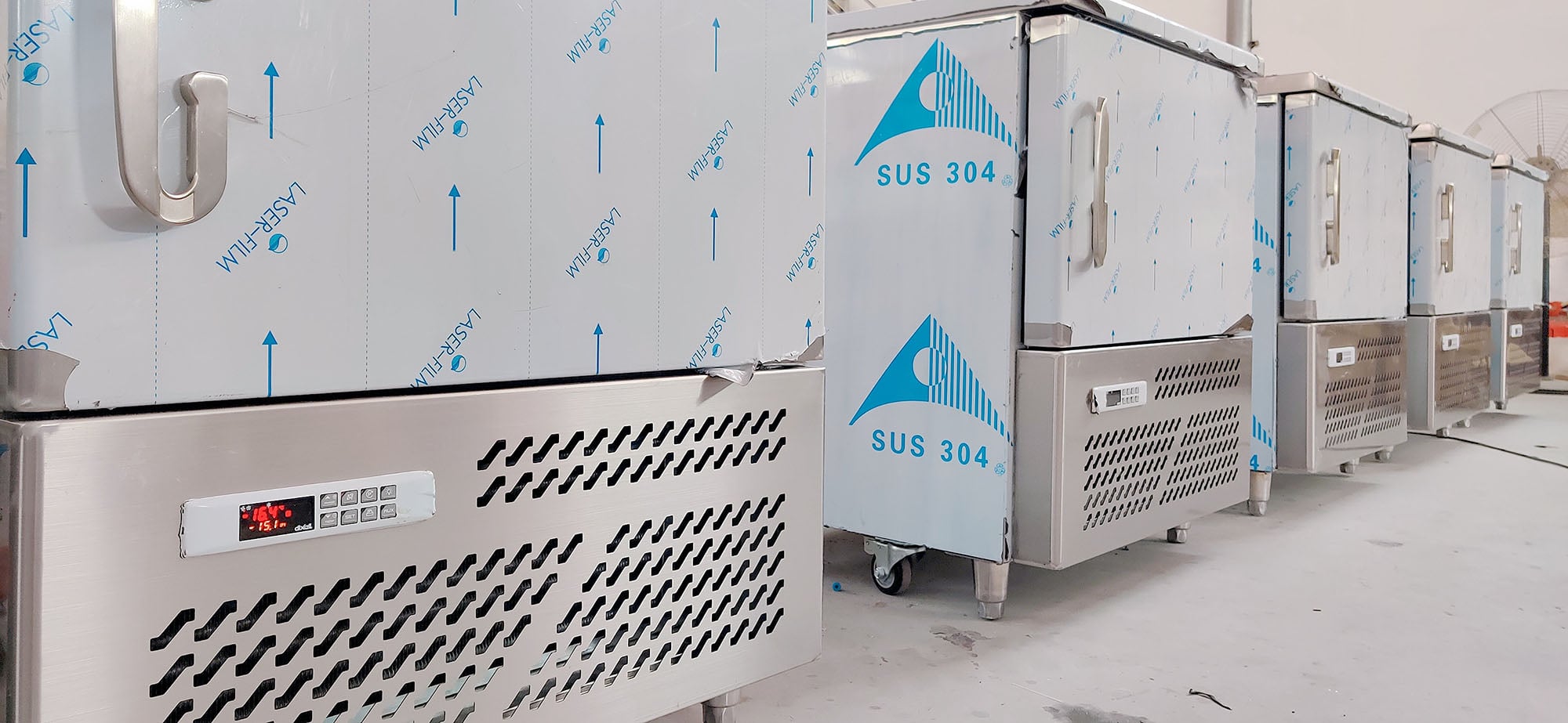 Blast Chiller Freezer Assembly Line