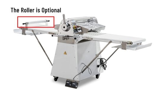 Commercial Dough Sheeter Optional Roller