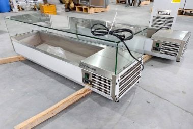 Glass Top Salad Prep Table TT-MD333A SERIES(Width330mm)