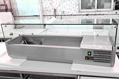 Glass Top Salad Prep Table TT-MD333A SERIES(Width330mm)