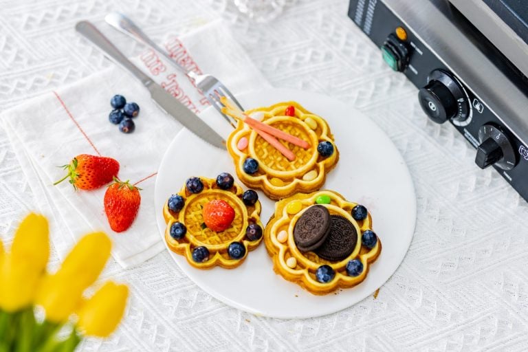 waffles mad by our waffle makers