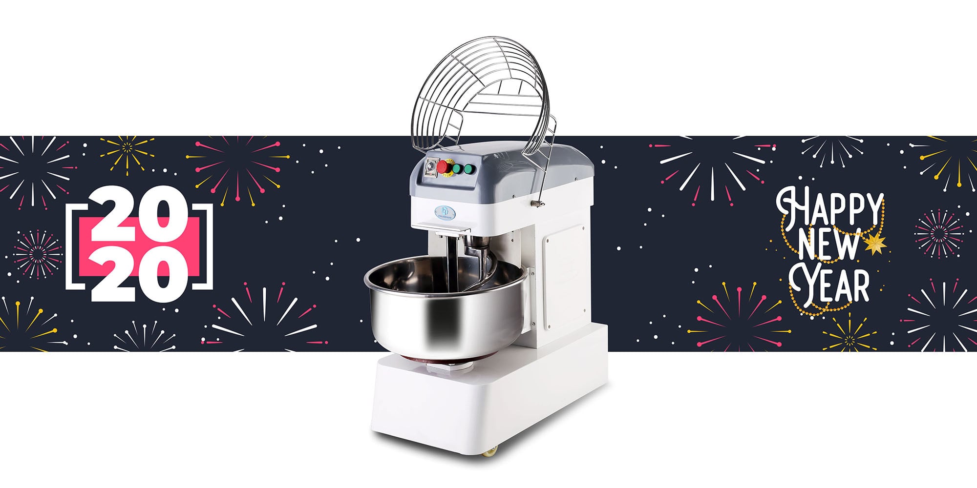Happy 2020 New Year- spiral dough mixer Happy 2020 New Year- spiral dough mixer