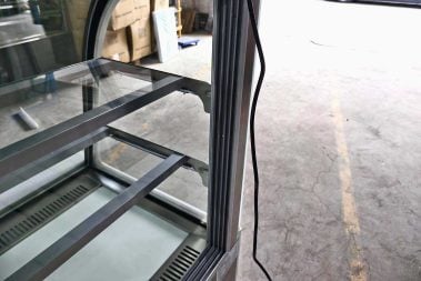 Mirror Steel Glass Cake Display Case TT-MD127ABCD more views