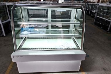 Mirror Steel Glass Cake Display Case TT-MD127ABCD more views