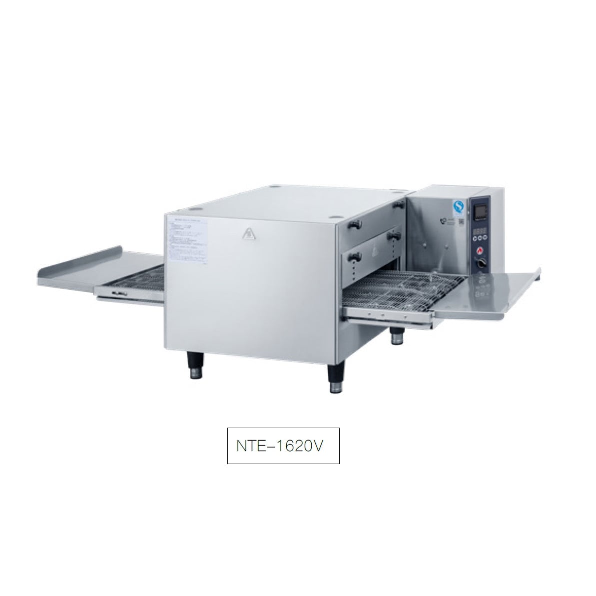6.7Kw 300℃ Countertop CE Electric Conveyor Pizza Oven NTE-1620V