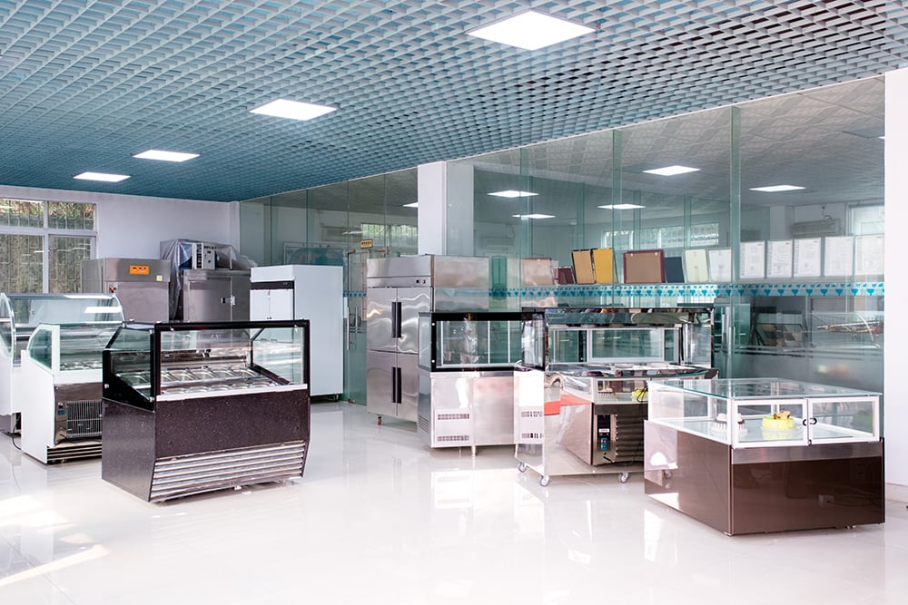 Refrigerated Bakery Glass Display Case - Showroom Picture (3) Refrigerated Bakery Glass Display Case - Showroom Picture (3)