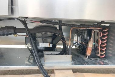 Stainless Steel Salad Prep Refrigerator TT-BC280D-1 details