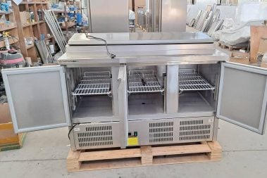 TT-BC280D-2 Stainless Steel Salad Prep Refrigerator views