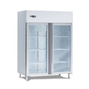 TT-BC391B. TT-BC390B Double Glass Door Showcase