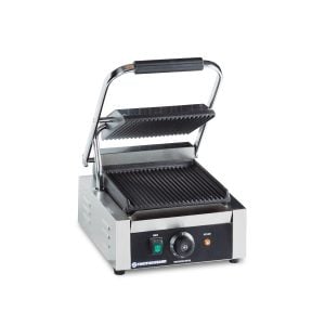 1.8 KW Single Head CE Grooved Commercial Sandwich Panini Grill TT-WE173A