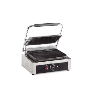 2.2 KW Single Head CE Double Grooved Commercial Sandwich Panini Grill TT-WE173B