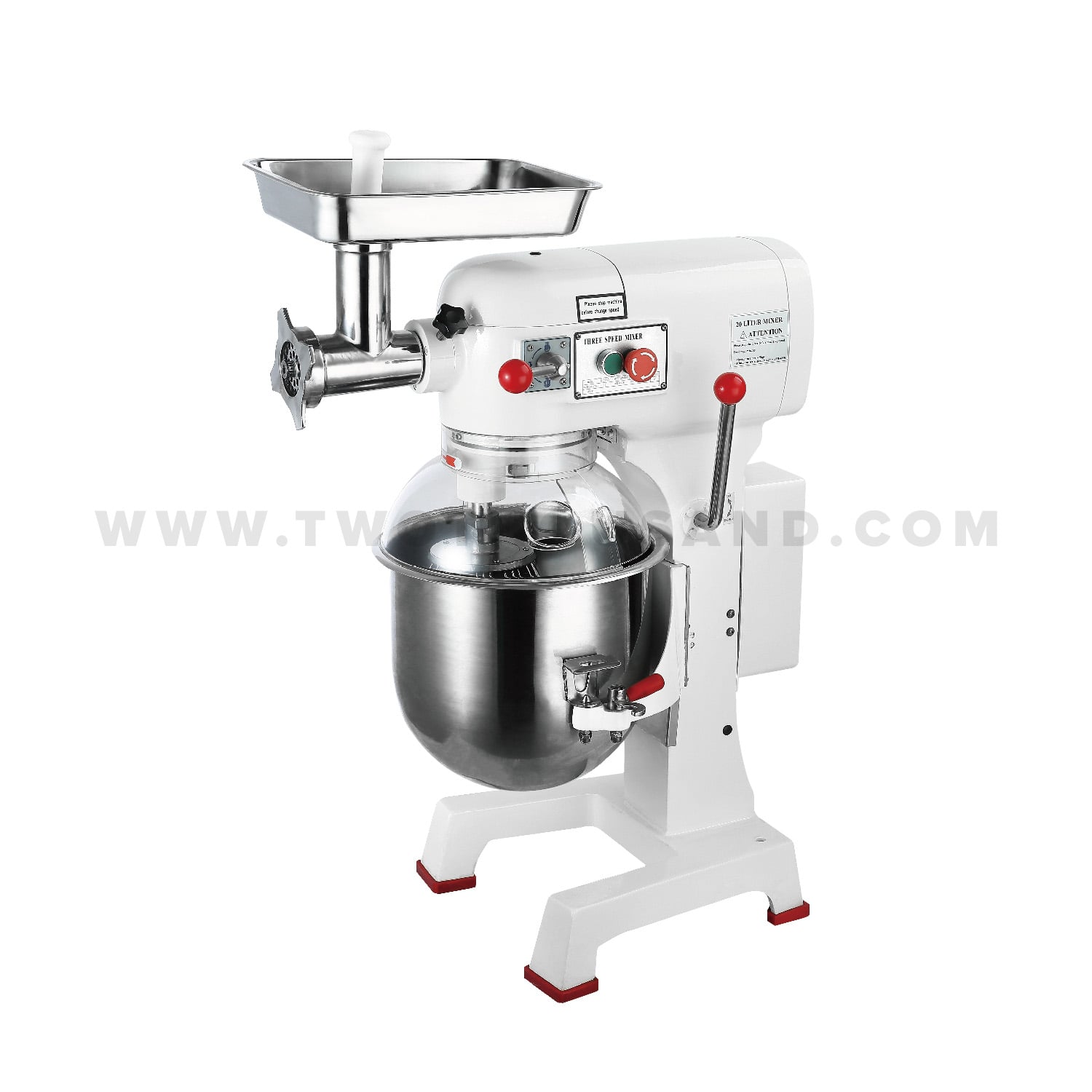 Commercial-Grade 25L Gear Transmission Mixer for Food Preparation B25F4