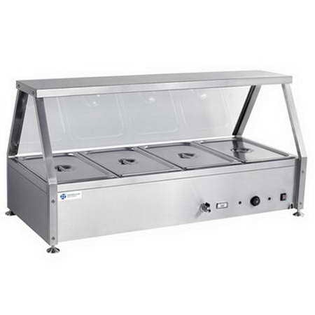 6 GN Pan Table Top Commercial Bain Marie Food Warmer TT-WE1206