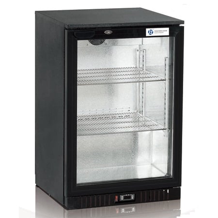 Bar Fridge - Mini, Black, 120 Liter, Ventilated Cooling, TT-SP340A