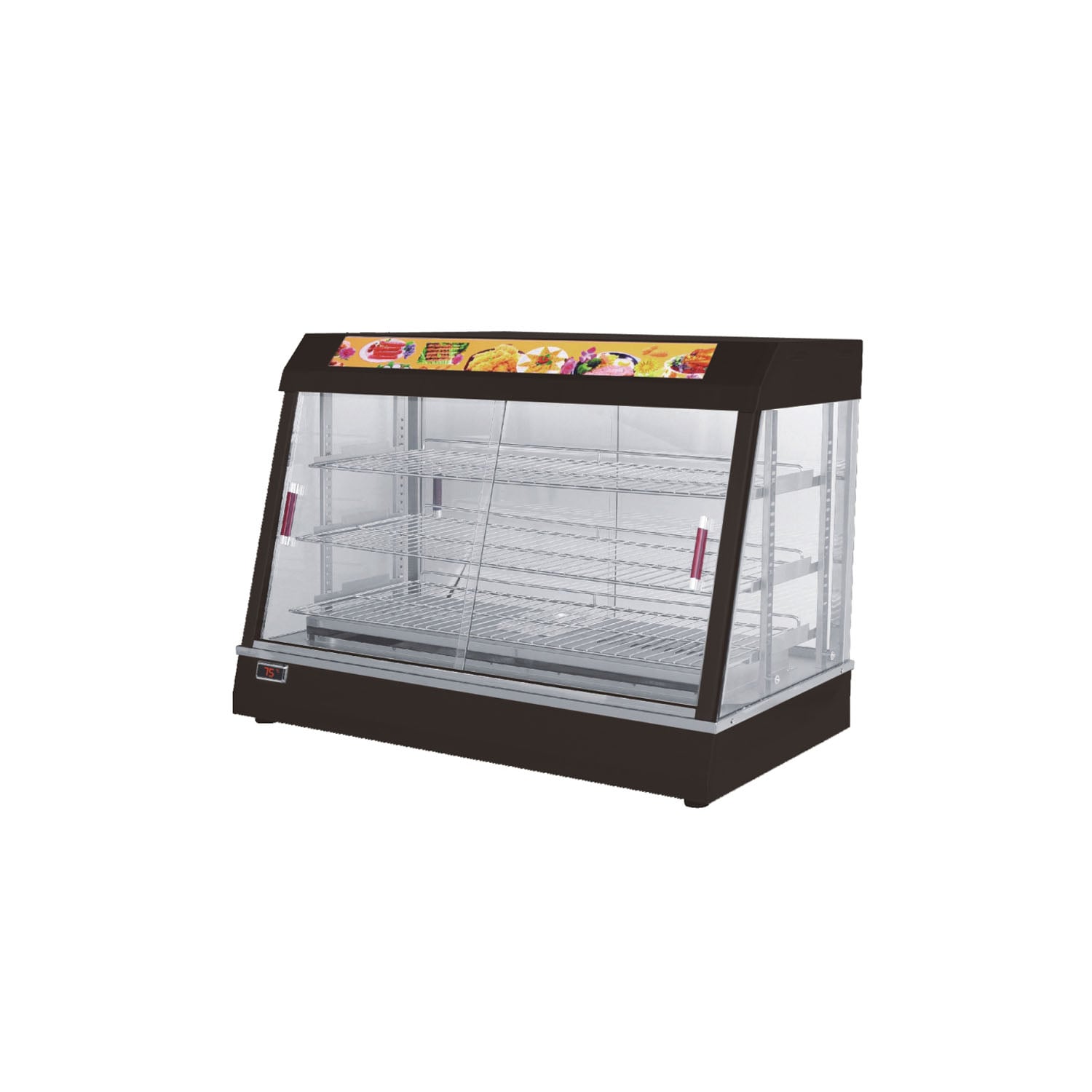 2 KW Triple Shelf Convection Food Warmer Display Case TT-WE61CC
