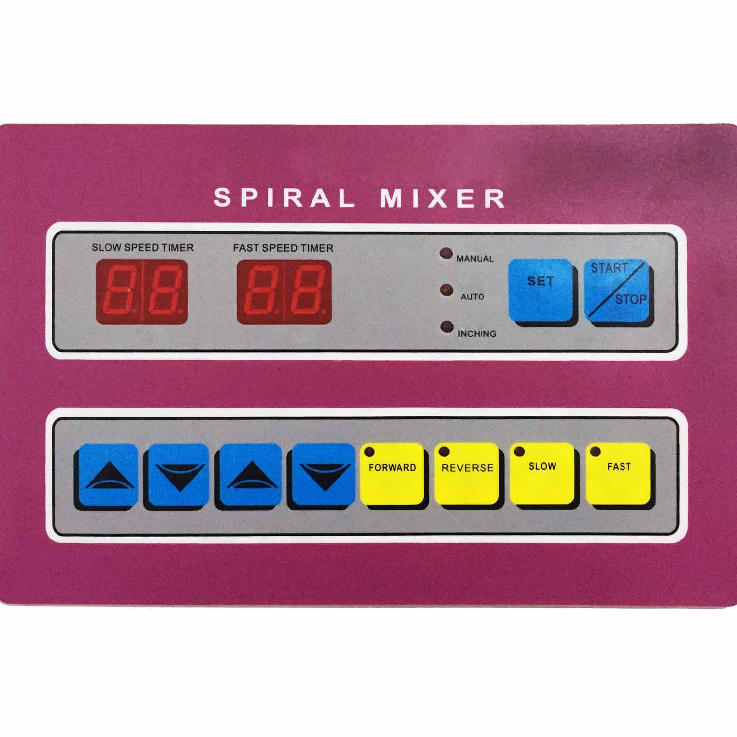 250L Double Speed Digital Industrial Bakery Bread Dough Mixer HS260AD - Image 3
