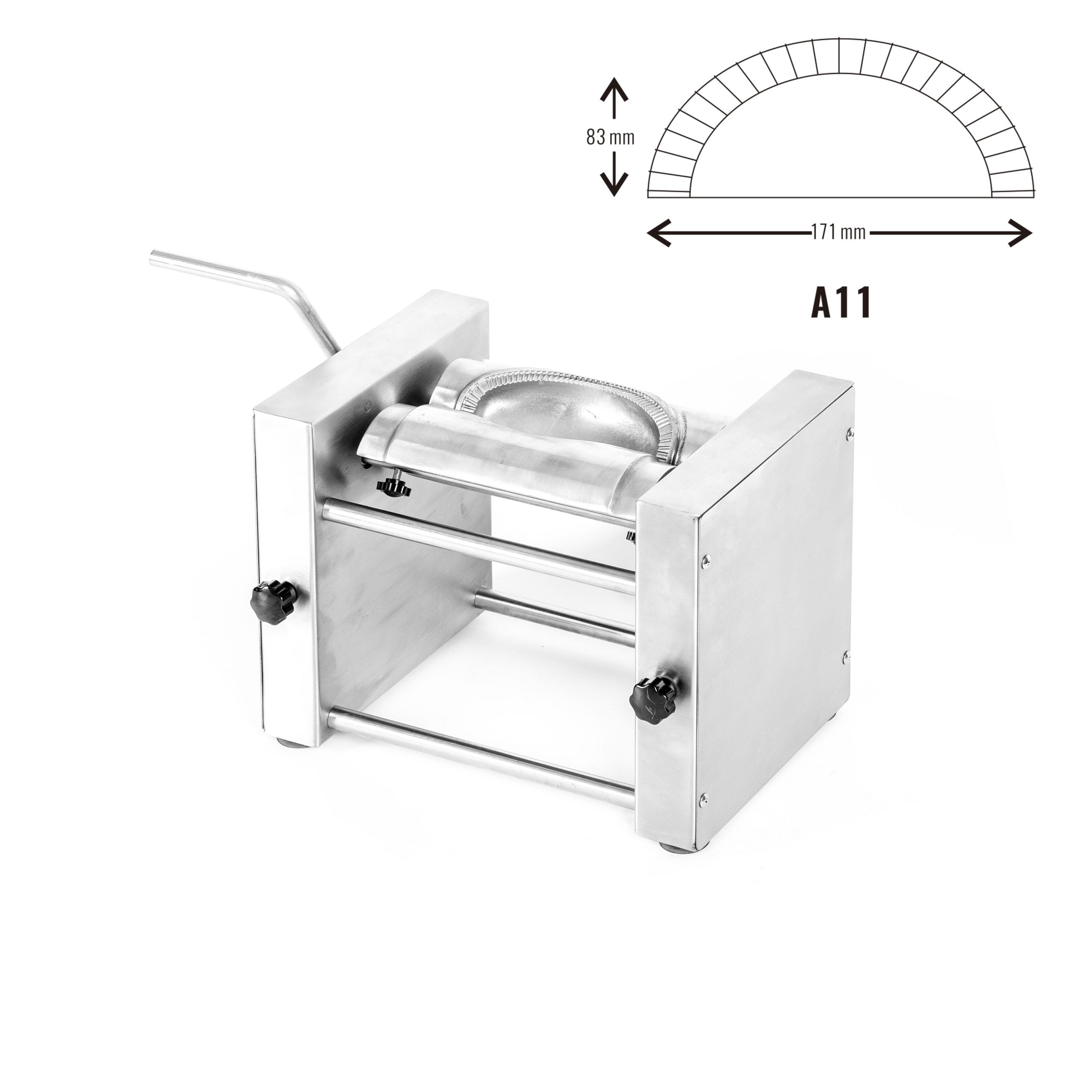 DEM-A11 Stainless steel Samosa Empanada Making Turnover Machine