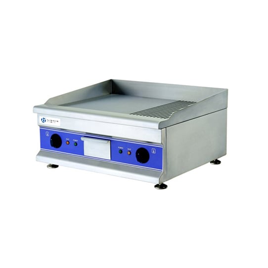 5000W 50-350°C CE Half Flat and Haft Grooved Electric Griddle TT-WE147B