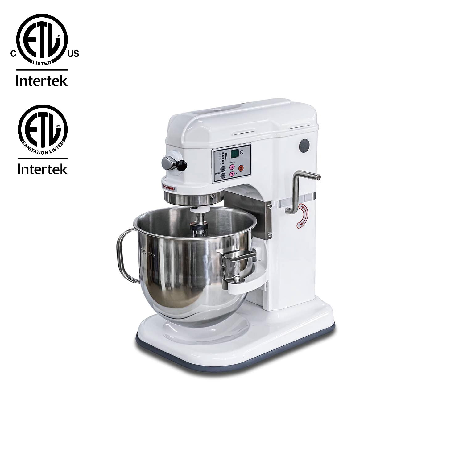 7L CE Digital Countertop Stand Food Mixer with 5 Speed B7