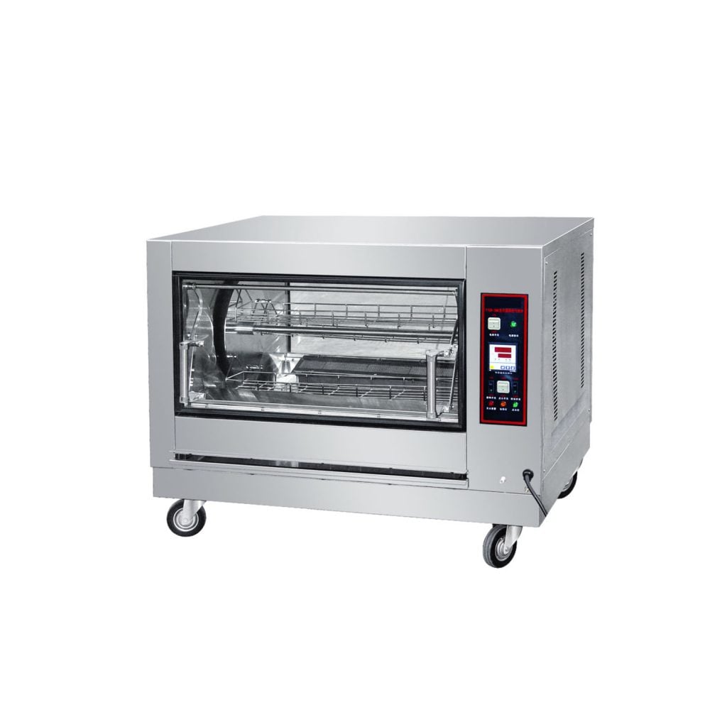 6 Rods Floor Gas Commercial Chicken Rotisserie Oven TT-WE32