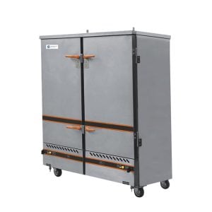 Double Door 24 Trays Heavy Duty Commercial Gas Steamer TT-K259