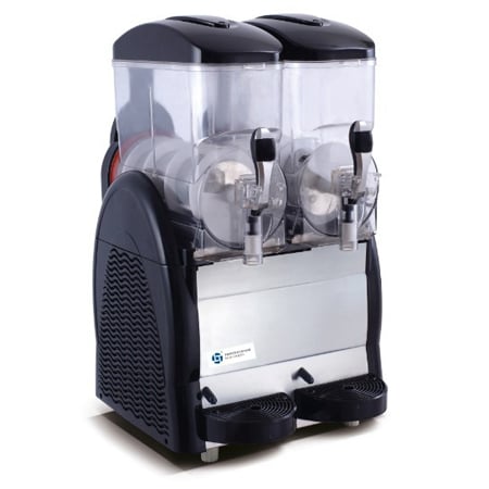 12L X 2 2 Bowl -2~-10°C R404a CE Commercial Granita Slush Machine TT-J172