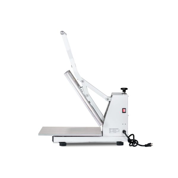 Clamshell Dual Heat 16 x18 Inches Manual ETL Tortilla Pizza Dough Press ME-P18ES - Image 5