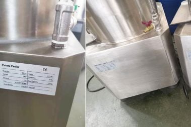 Stainless Steel CE Commercial Potato Peeler Machine