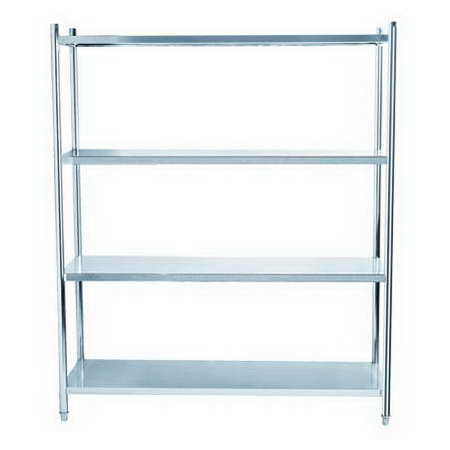 4 Tiers L1200XW500 MM Stainless Steel Restaurant Shelving TT-BC312A