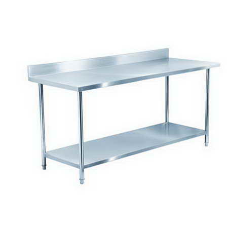 1400X700MM with Splashback and Undershelf Stainless Steel Work Bench TT-BC303D