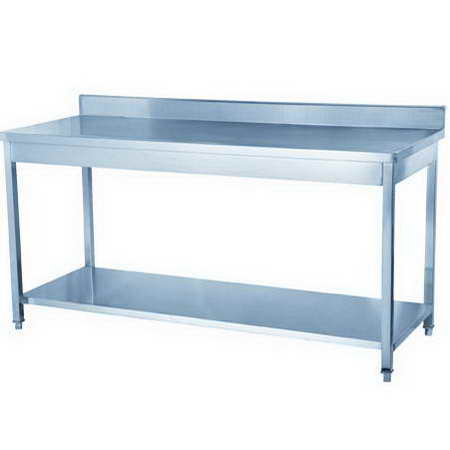 2200X700MM with Splashback and Undershelf Stainless Steel Work Bench TT-BC333H