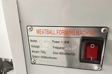 Commercial Meatball Maker Machine