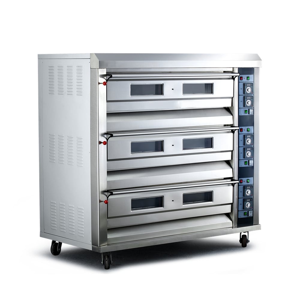3 Decks 9 Trays 25Kw 350°C Electric Baking Oven TT-O84, image size:1007x1007