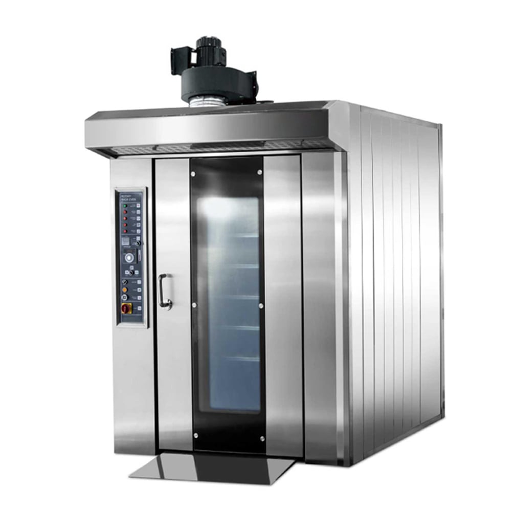 32 Trays 400X600mm 51Kw Electric Bakery Rotary Rack Oven TT-RF32E