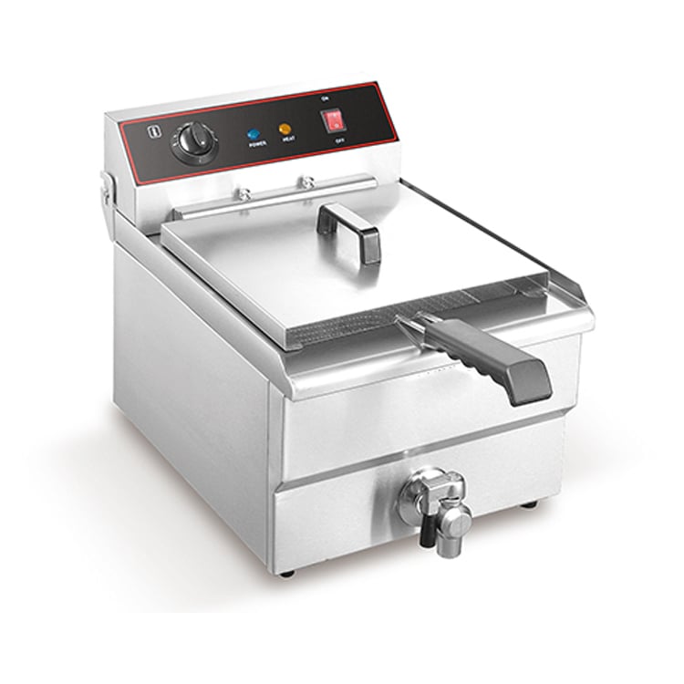 1 Basket 1 Tap 16L Commercial Countertop Electric Fryer TT-WE1256