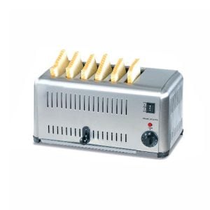 6 Slice Electric Commercial Bread Toaster TT-WE64B