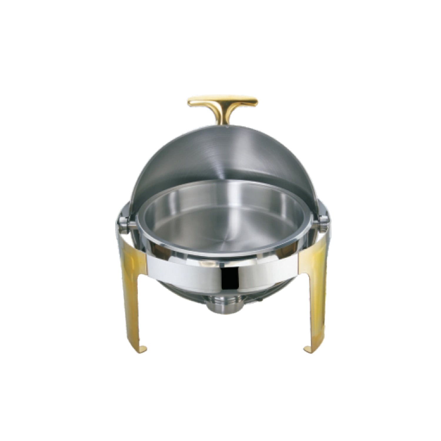 6L 470x470x450 MM Round Stainless Steel Roll Top Buffet Food Server TT-YD-721H - Image 2