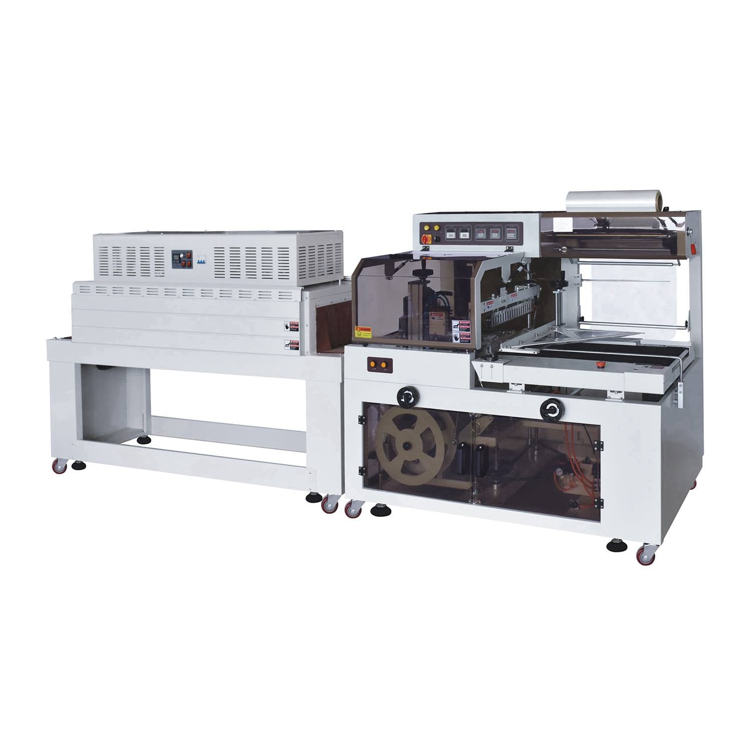 CE 180 MM Side Sealer BF-450 and 450X220 MM Heat Shrink Packing Machine BS4522LN