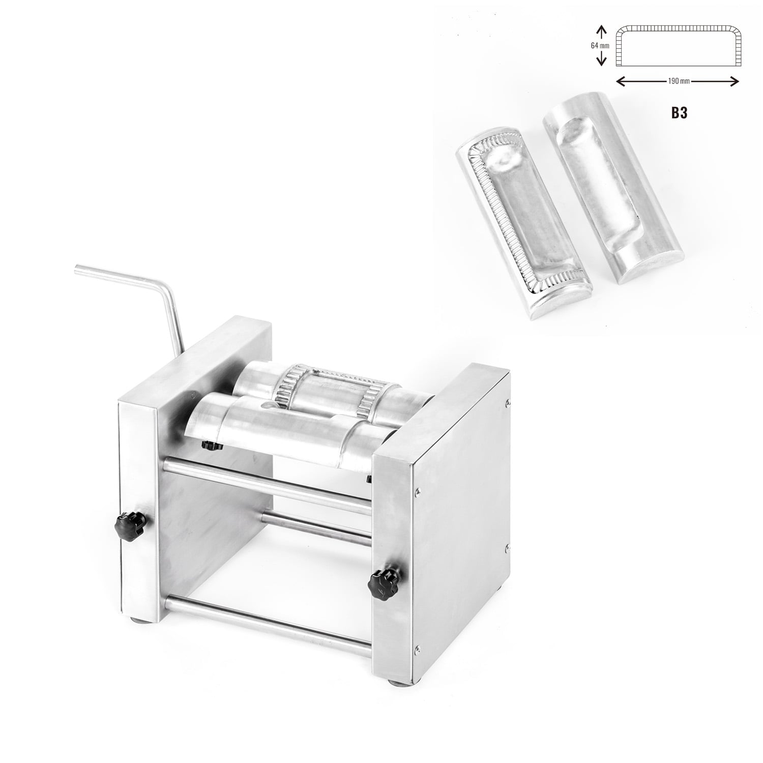 Máquina para Empanadas y Pasteles de Carne DEM-B3 | 600 pzs/h