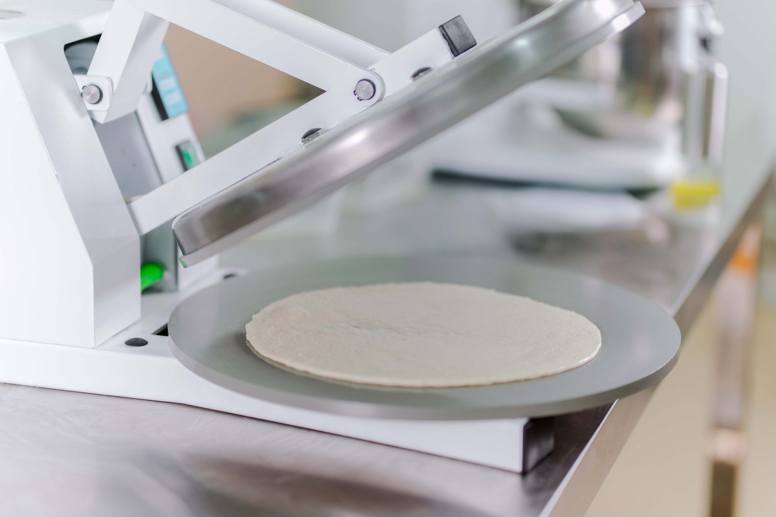 Twothousand Machinery – Clamshell Dough Press pizza dough press