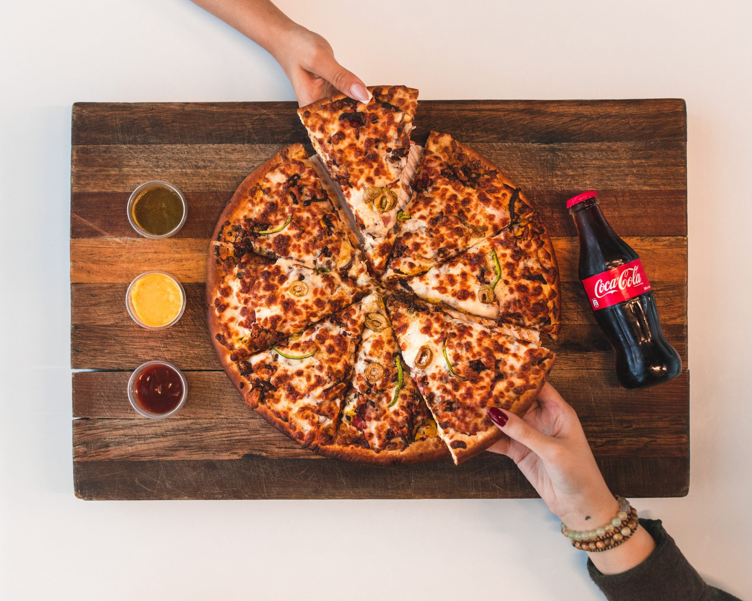 pizza table coke pizza table with coke